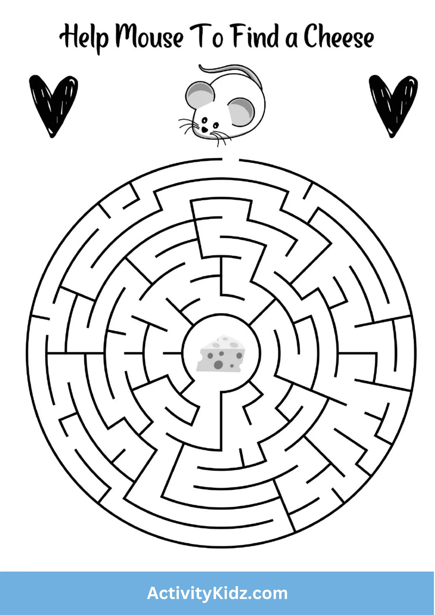 Maze Adventure Guide The Mouse To The Cheese Download FREE Maze Adventure Guide The Mouse To The Cheese Download FREE