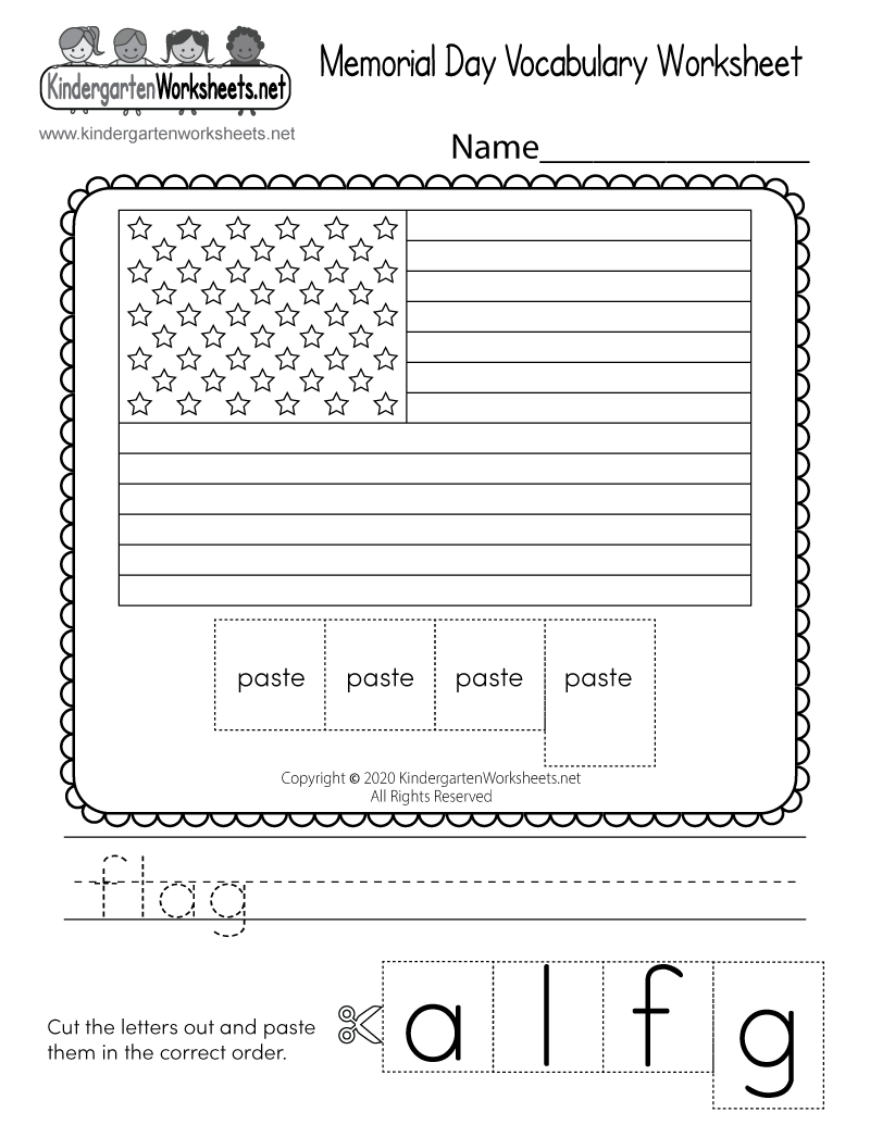 Memorial Day Vocabulary Worksheet Free Printable Digital amp PDF Memorial Day Vocabulary Worksheet Free Printable Digital amp PDF