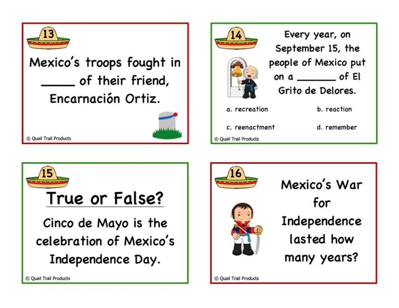Mexican Independence Day Worksheets And Activities Mexican Independence Day Worksheets And Activities