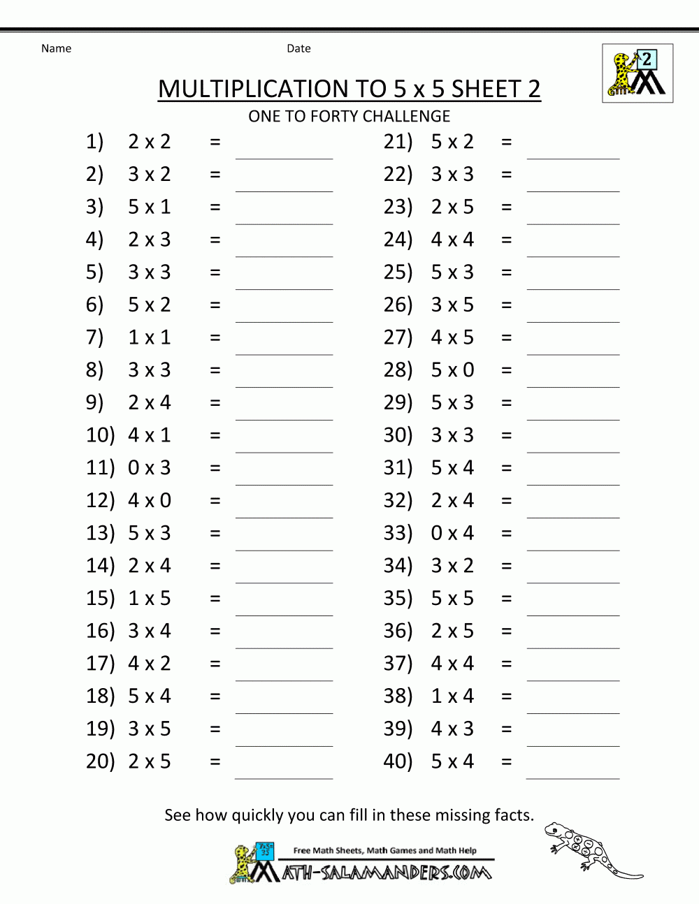 Multiplication Worksheets Printable Free Multiplication Worksheets Printable Free