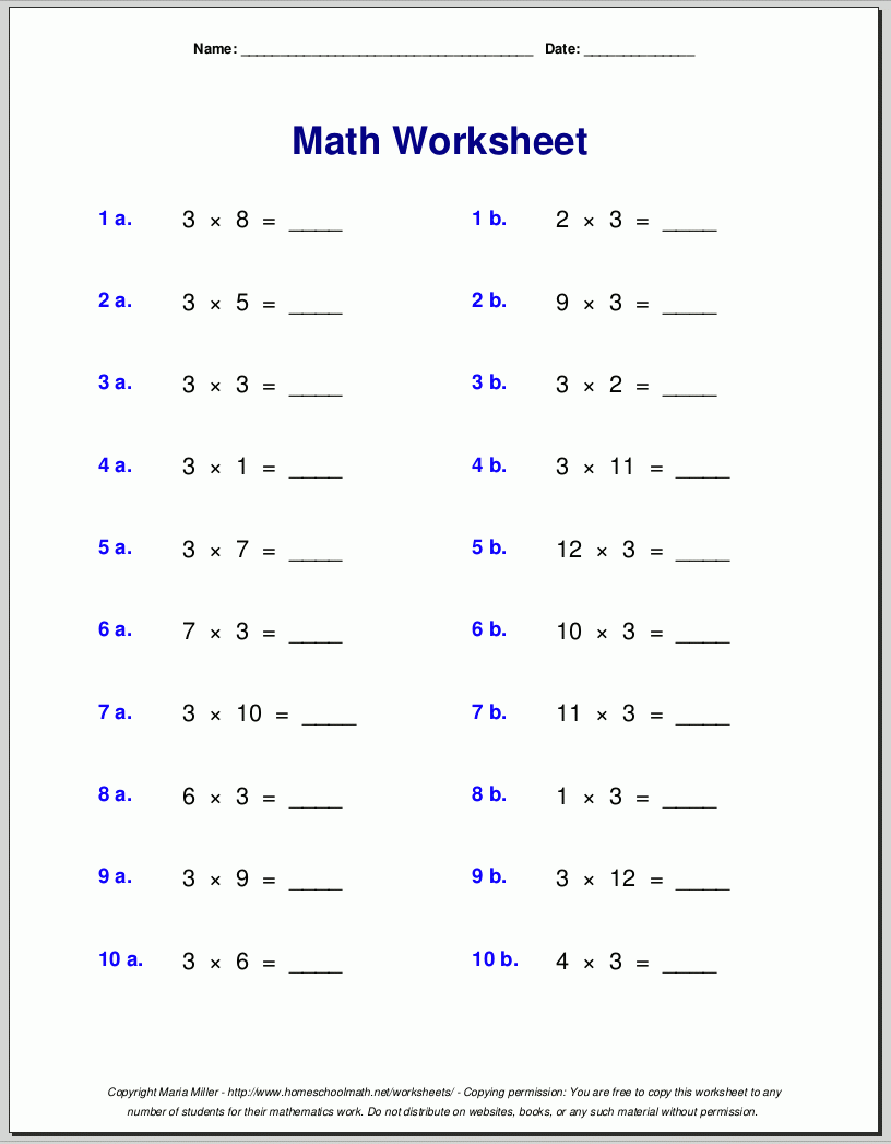 Free Printable Worksheets For 3rd Grade Free Printable Worksheets For 3rd Grade