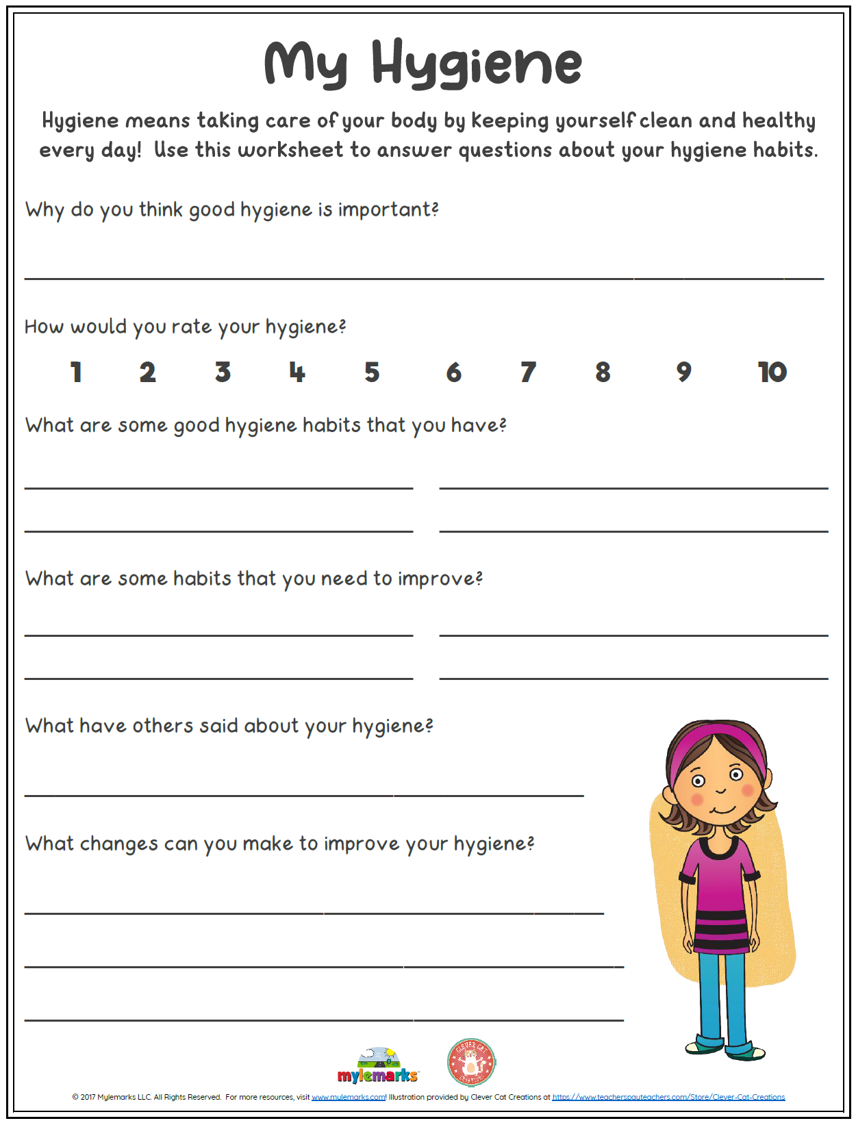 Free Printable Personal Hygiene Worksheets For Adults Free Printable Personal Hygiene Worksheets For Adults