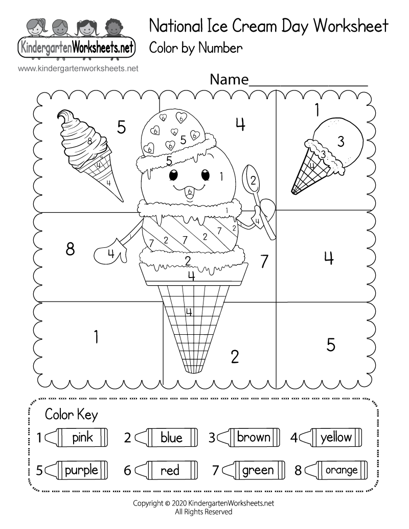 National Ice Cream Day Worksheet Free Printable Digital amp PDF National Ice Cream Day Worksheet Free Printable Digital amp PDF