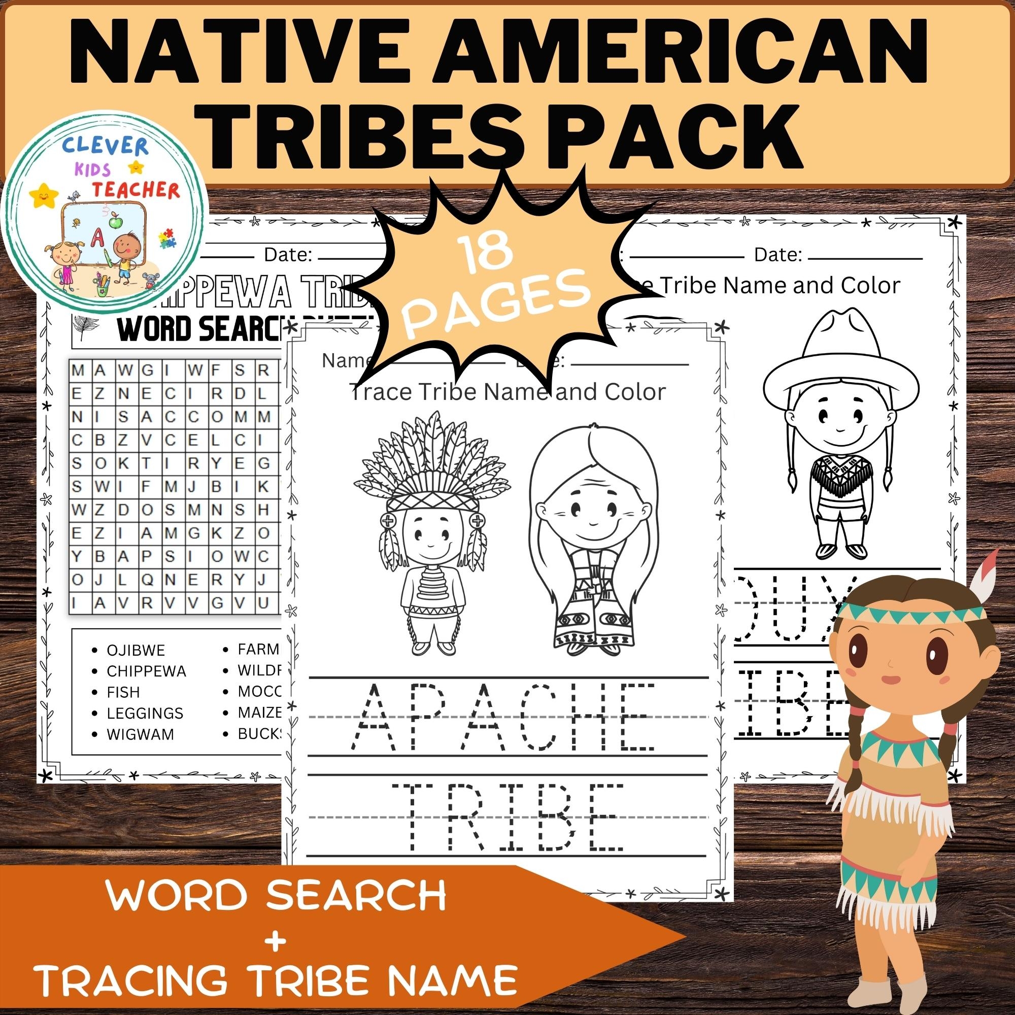 Native American Heritage Printable Pack Native American Tribes Native American Heritage Printable Pack Native American Tribes