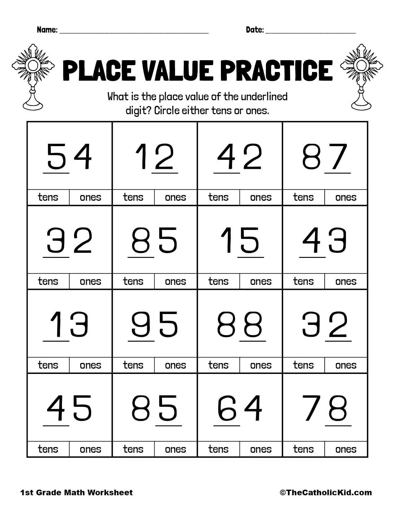 Place Value Worksheets Printable Free Place Value Worksheets Printable Free