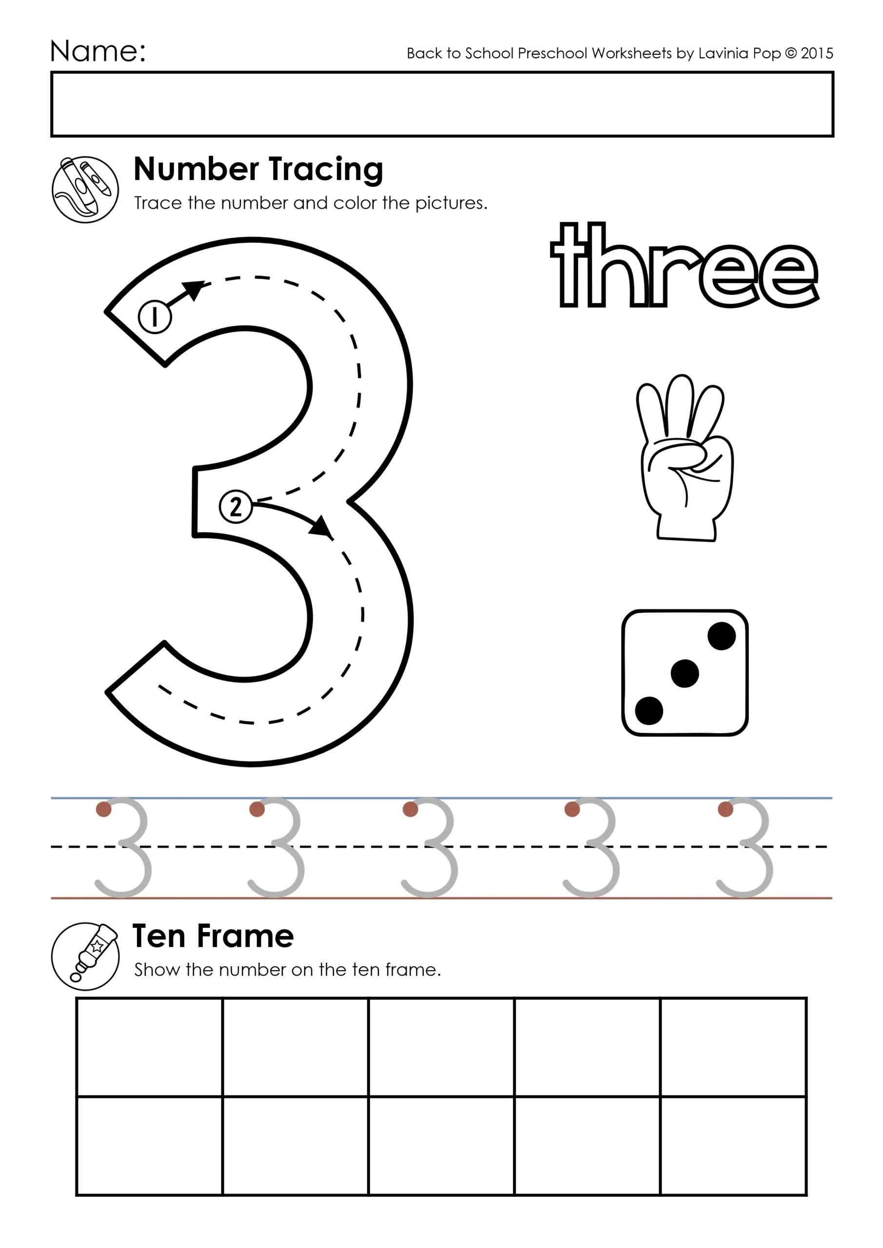 Number Tracing Practice Worksheets 0 10 11 Pages Number Tracing Practice Worksheets 0 10 11 Pages
