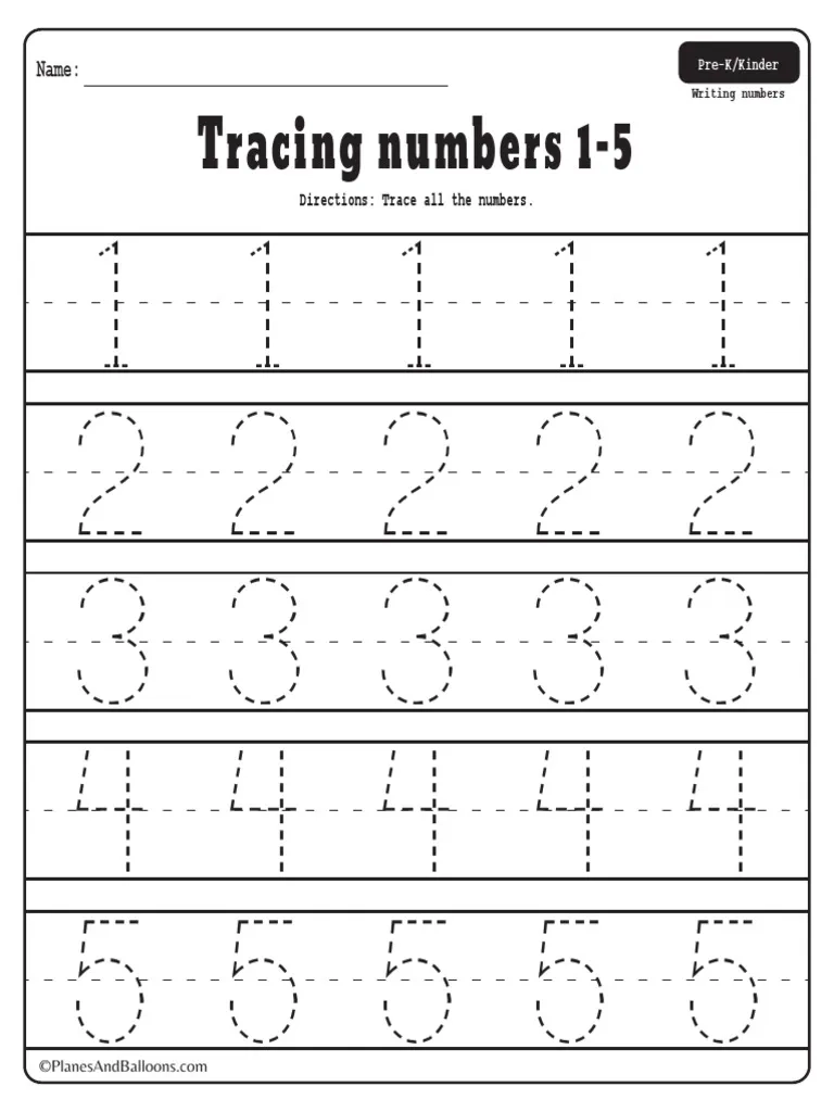 Free Printable Tracing Numbers 1 20 Worksheets Pdf Free Printable Tracing Numbers 1 20 Worksheets Pdf