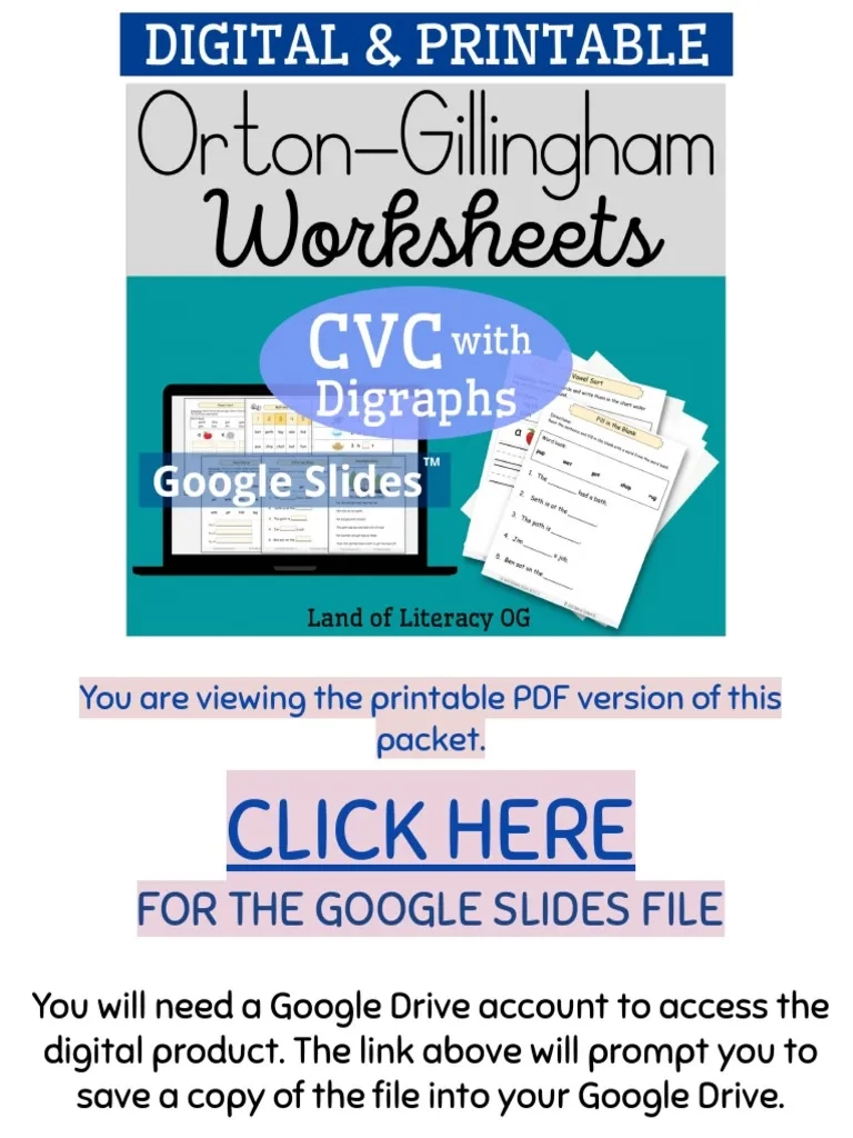 Orton Gillingham Decodable Worksheets PDF Communication Orton Gillingham Decodable Worksheets PDF Communication