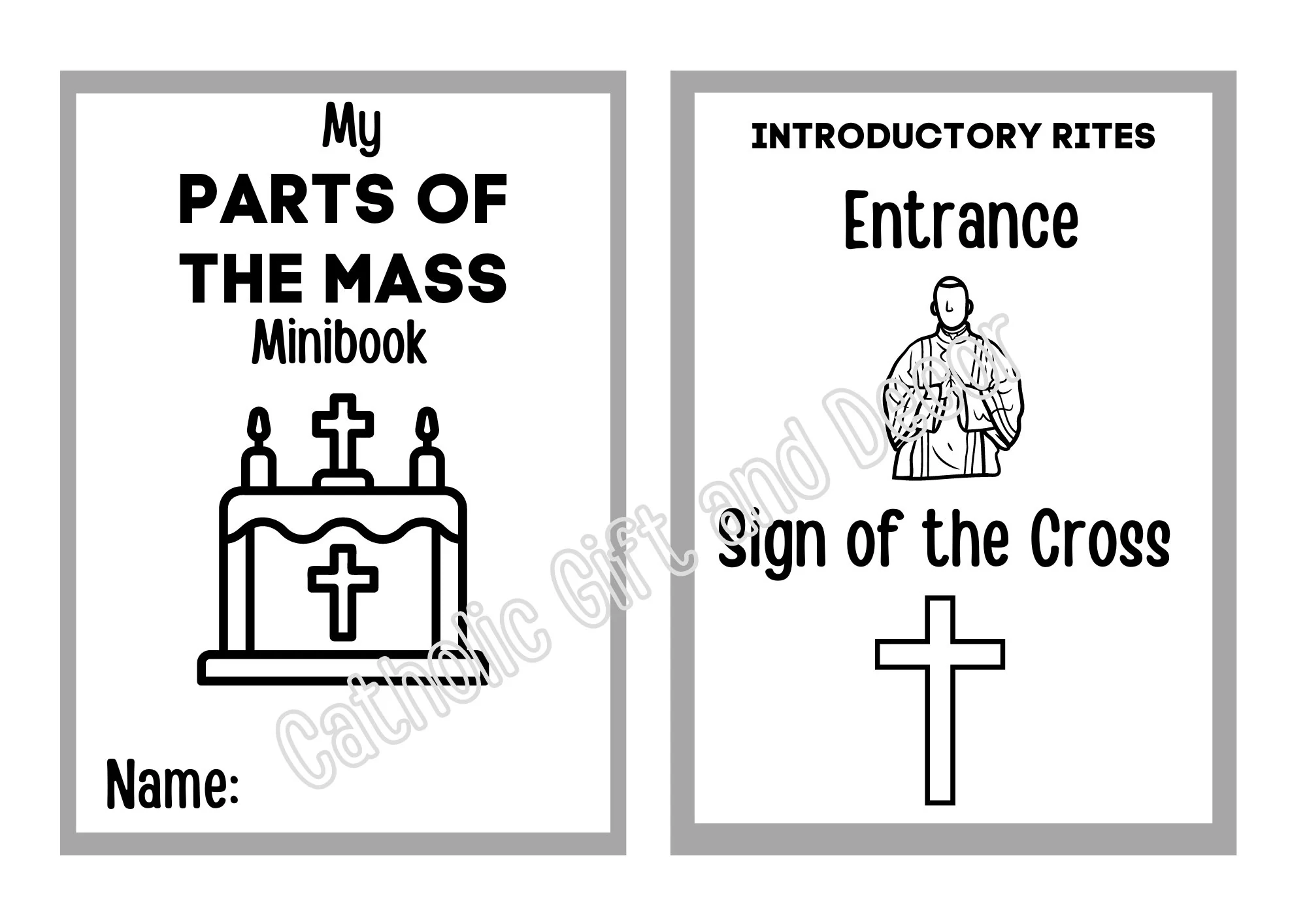 Parts Of The Catholic Mass Printable Book Parts Of The Catholic Parts Of The Catholic Mass Printable Book Parts Of The Catholic