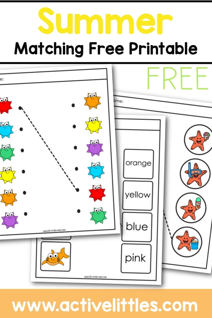 Preschool Summer Free Printable Active Littles Preschool Summer Free Printable Active Littles