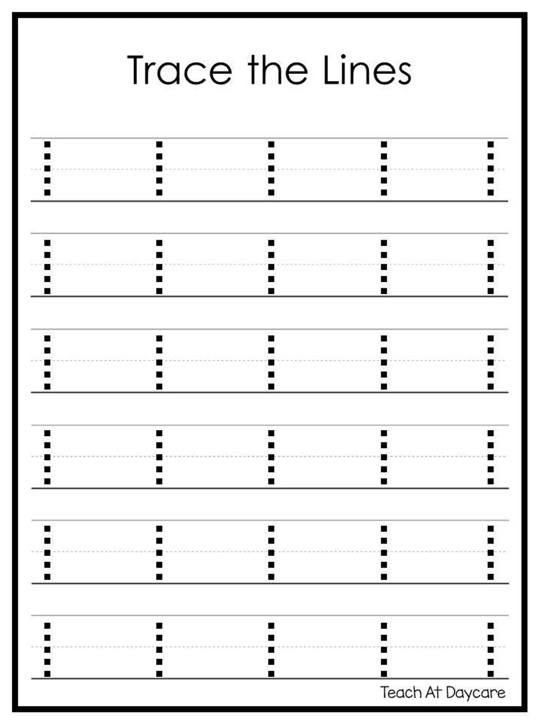 Tracing Lines Worksheets Printable Tracing Lines Worksheets Printable