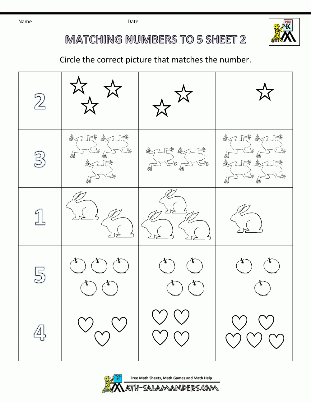 Free Preschool Worksheets Age 4-5 Printable Free Preschool Worksheets Age 4-5 Printable