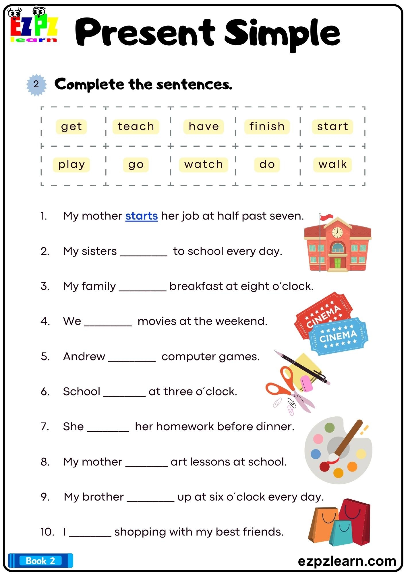 Printable Grammar Worksheets Printable Grammar Worksheets