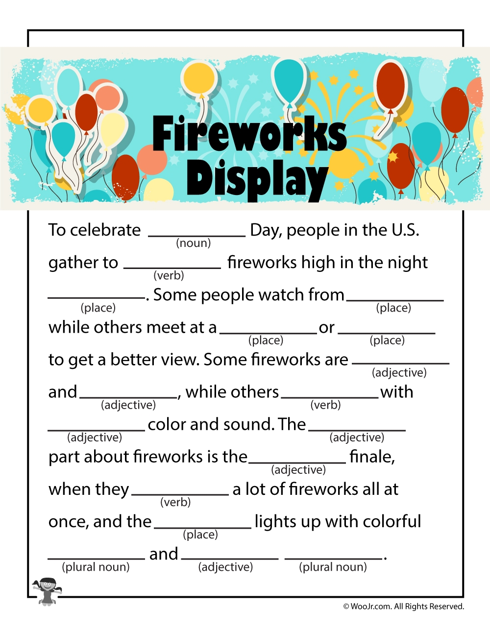 Printable 4th Of July Ad Libs For Kids Woo Jr Kids Activities Printable 4th Of July Ad Libs For Kids Woo Jr Kids Activities