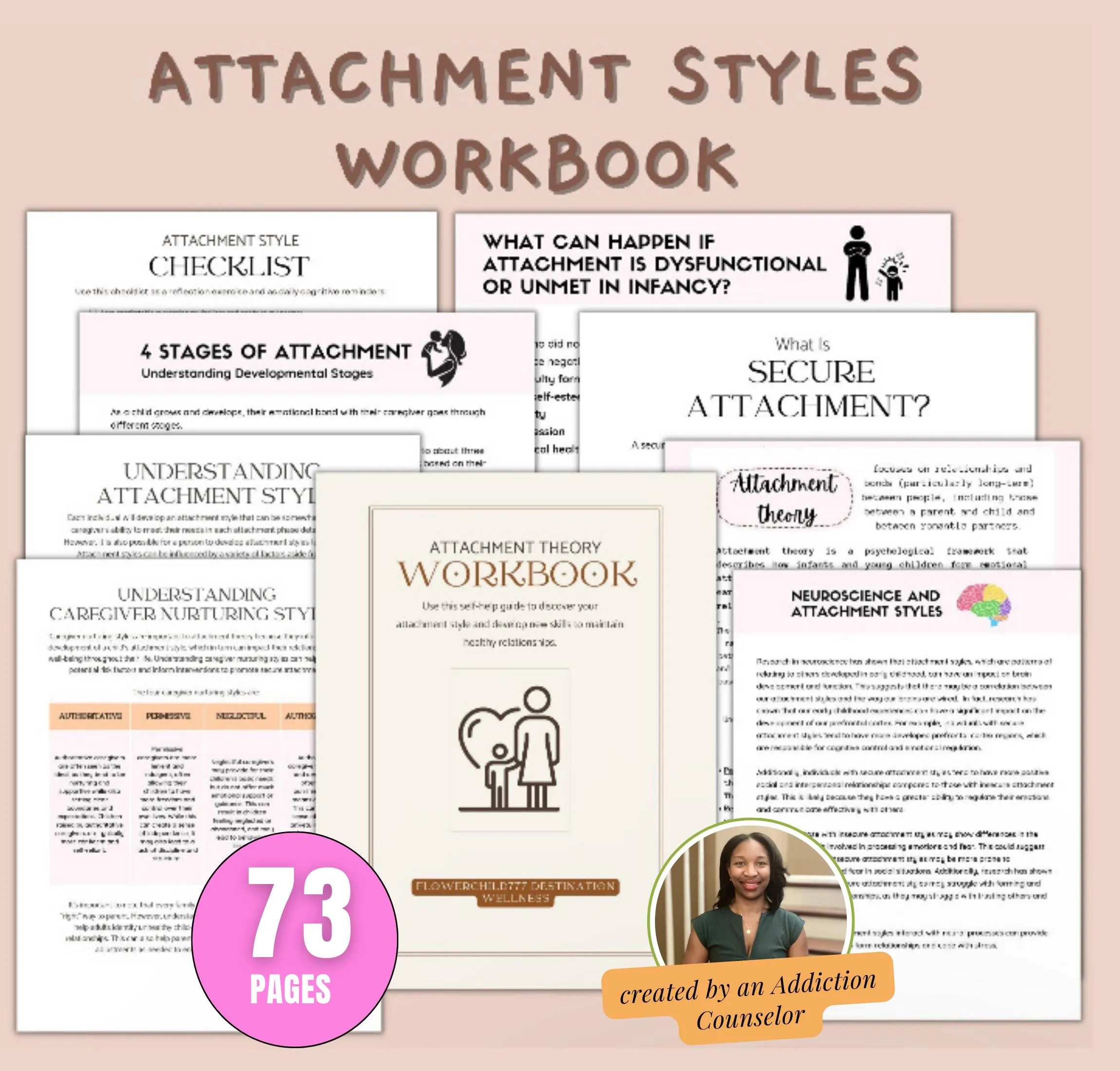 Printable Attachment Theory Worksheets 4 Attachment Styles Pdf Printable Attachment Theory Worksheets 4 Attachment Styles Pdf