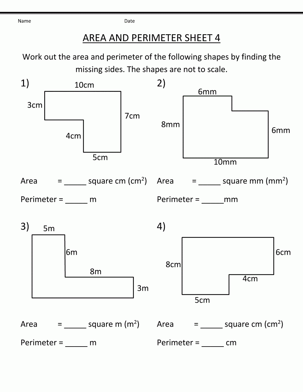 Printable Grade 4 Math Worksheets Printable Grade 4 Math Worksheets