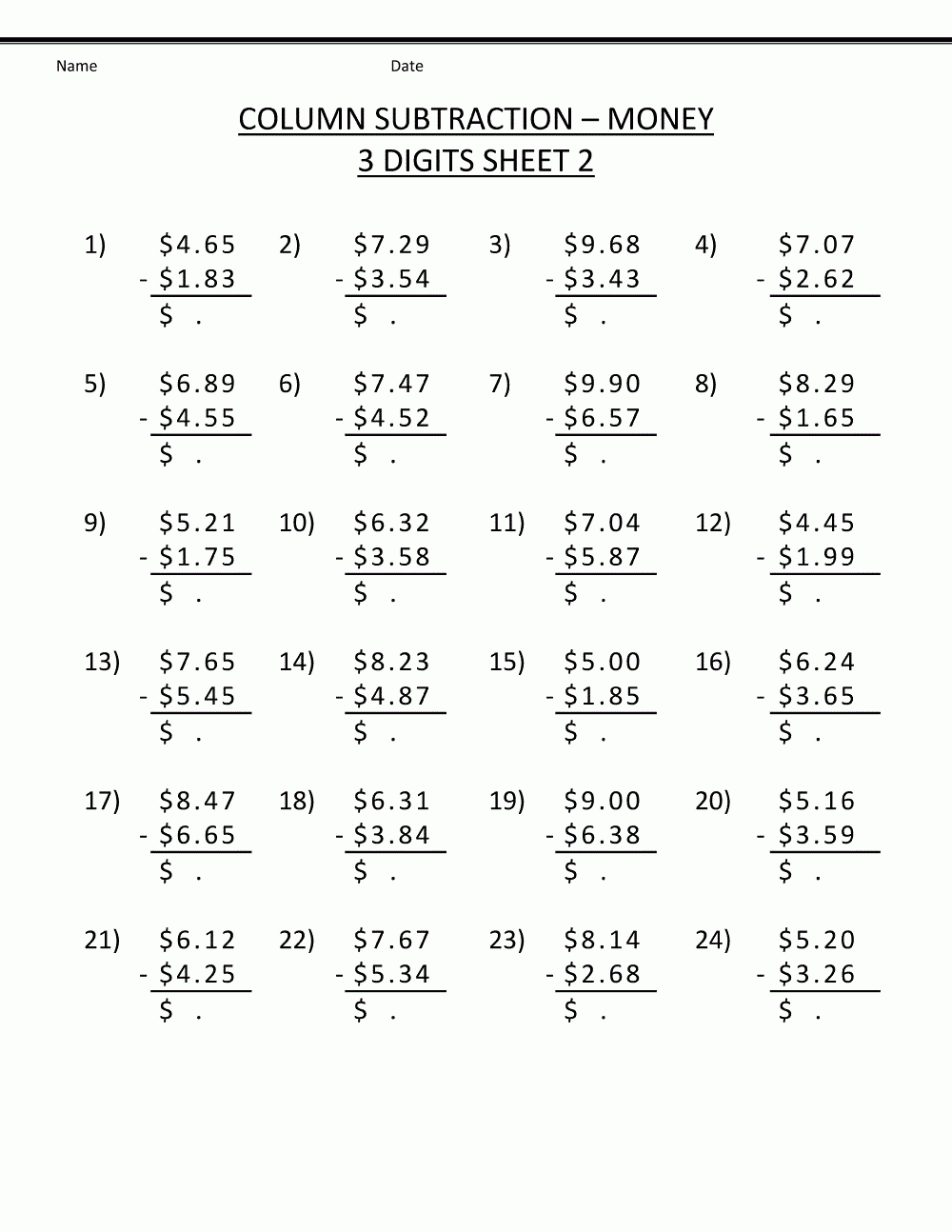 Math For 4th Graders Printable Worksheets Math For 4th Graders Printable Worksheets