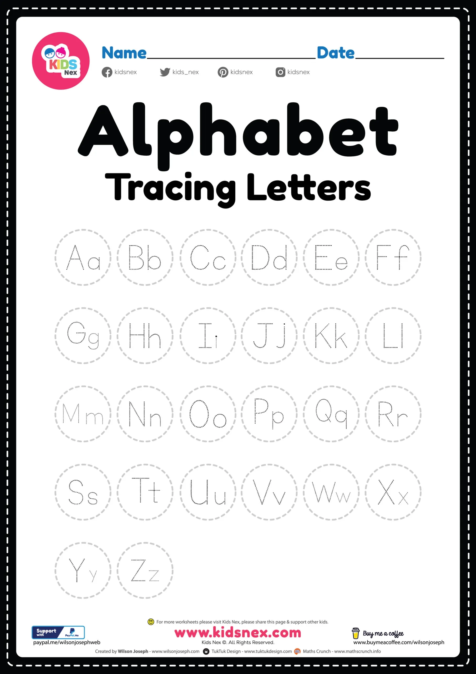 Free Printable Preschool Worksheets Tracing Letters Pdf Free Printable Preschool Worksheets Tracing Letters Pdf