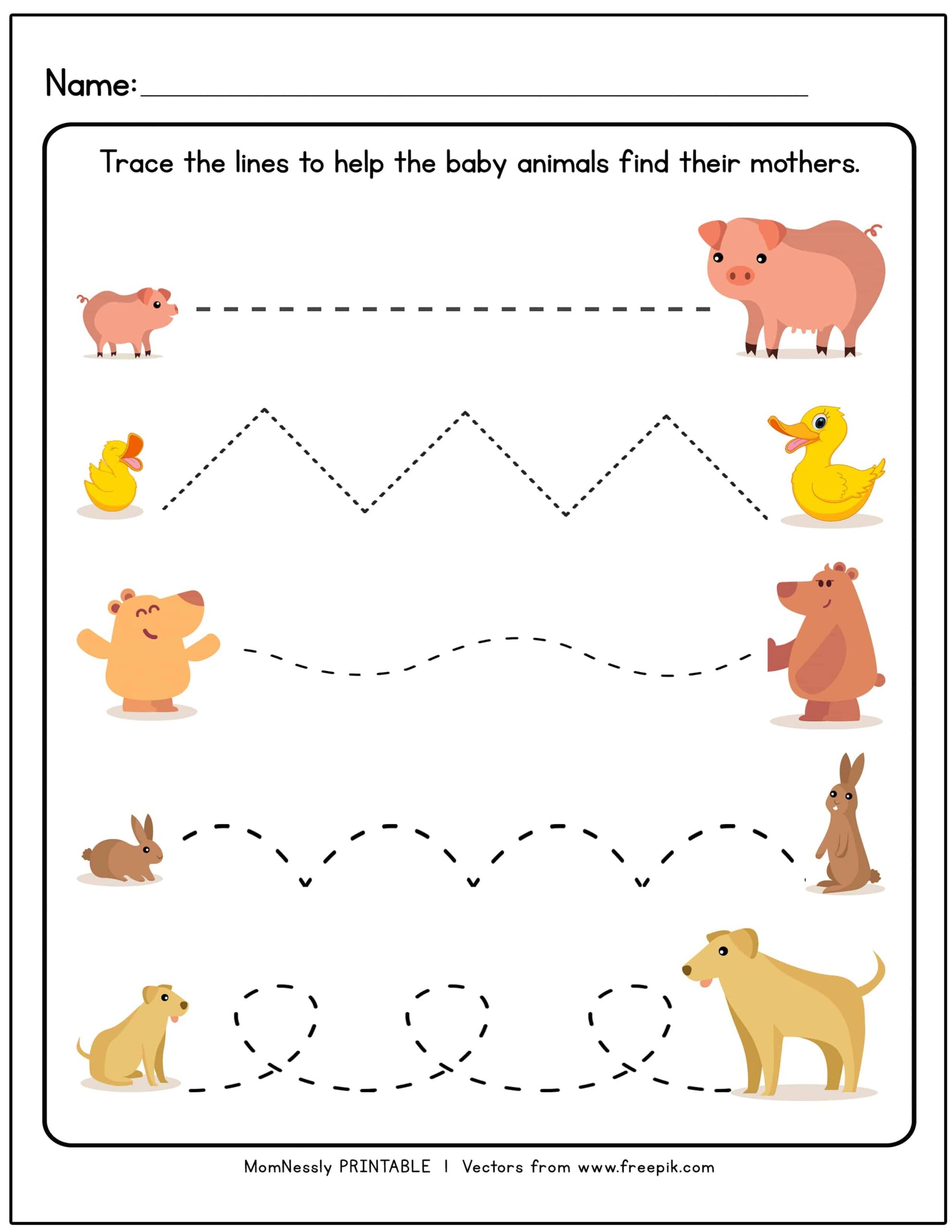 Printable Tracing Lines Worksheets Tribobot X Mom Nessly Printable Tracing Lines Worksheets Tribobot X Mom Nessly