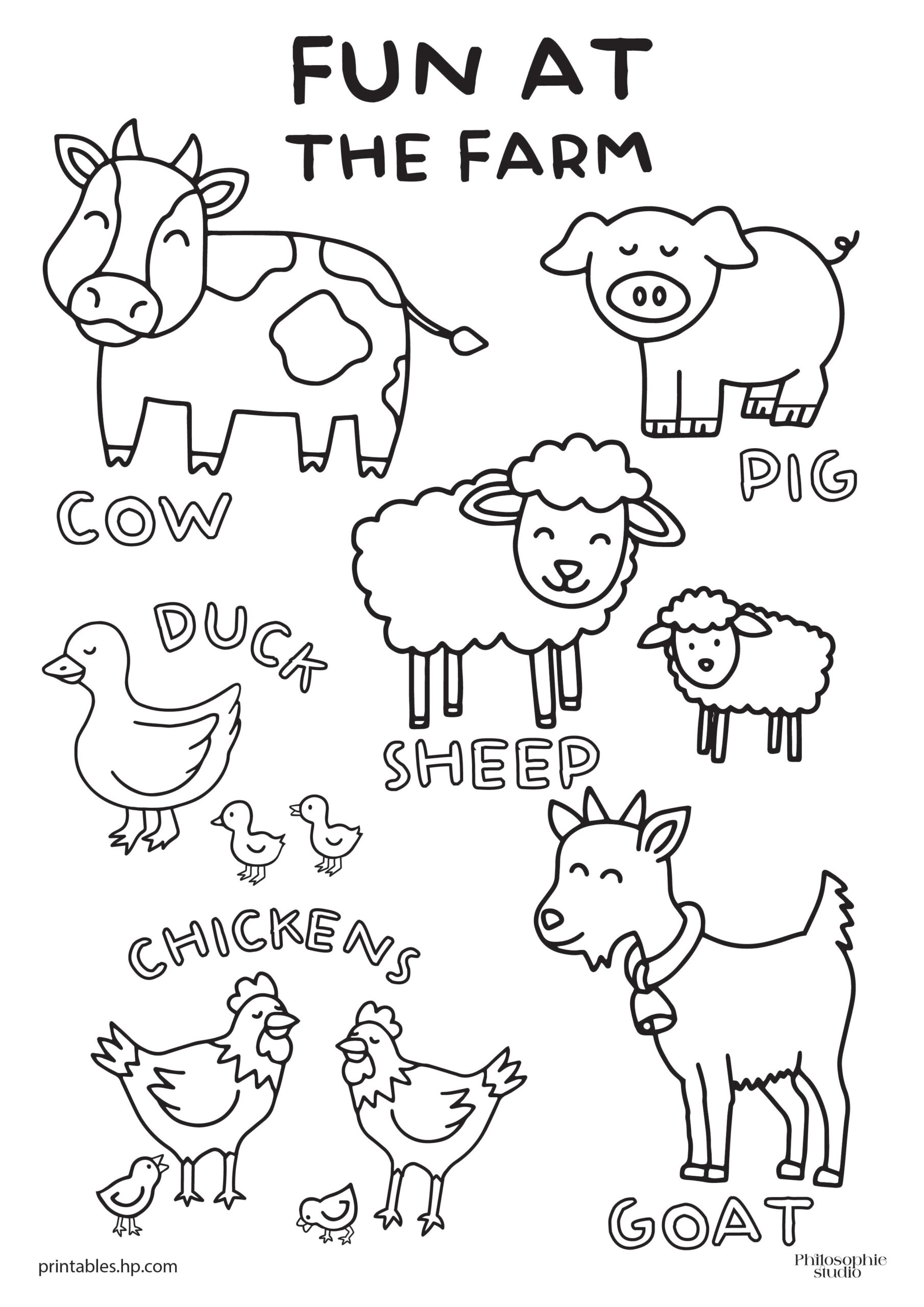 Printables Free Coloring Pages amp Learning Worksheets HP Printables Free Coloring Pages amp Learning Worksheets HP