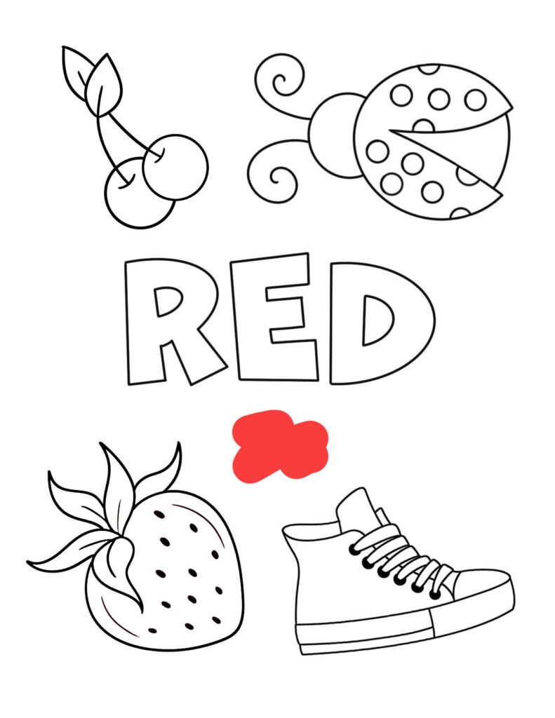 Red Color Activities And Worksheets For Preschool The Hollydog Red Color Activities And Worksheets For Preschool The Hollydog