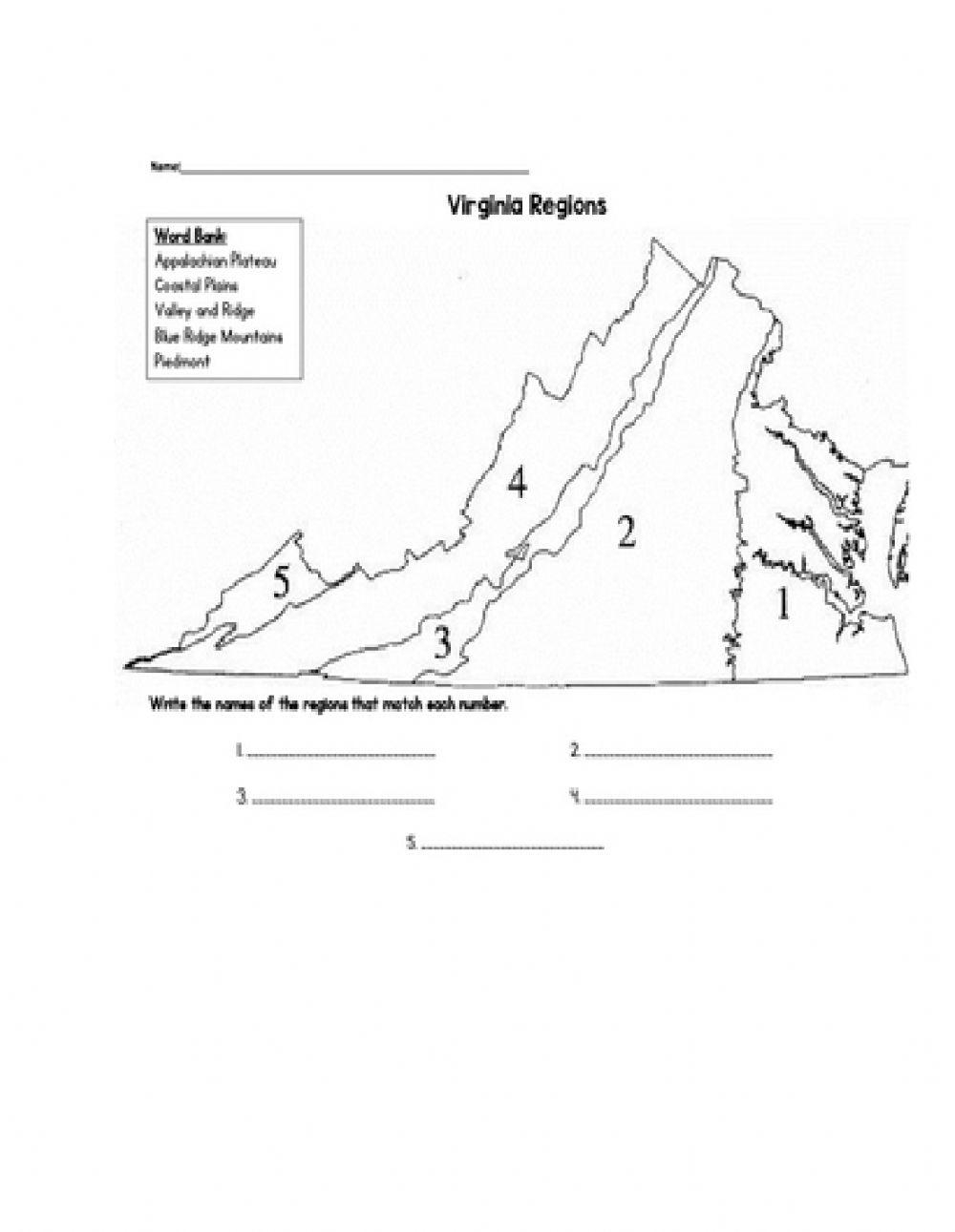 Regions Of Virg Free Interactive Worksheets 620446 Regions Of Virg Free Interactive Worksheets 620446