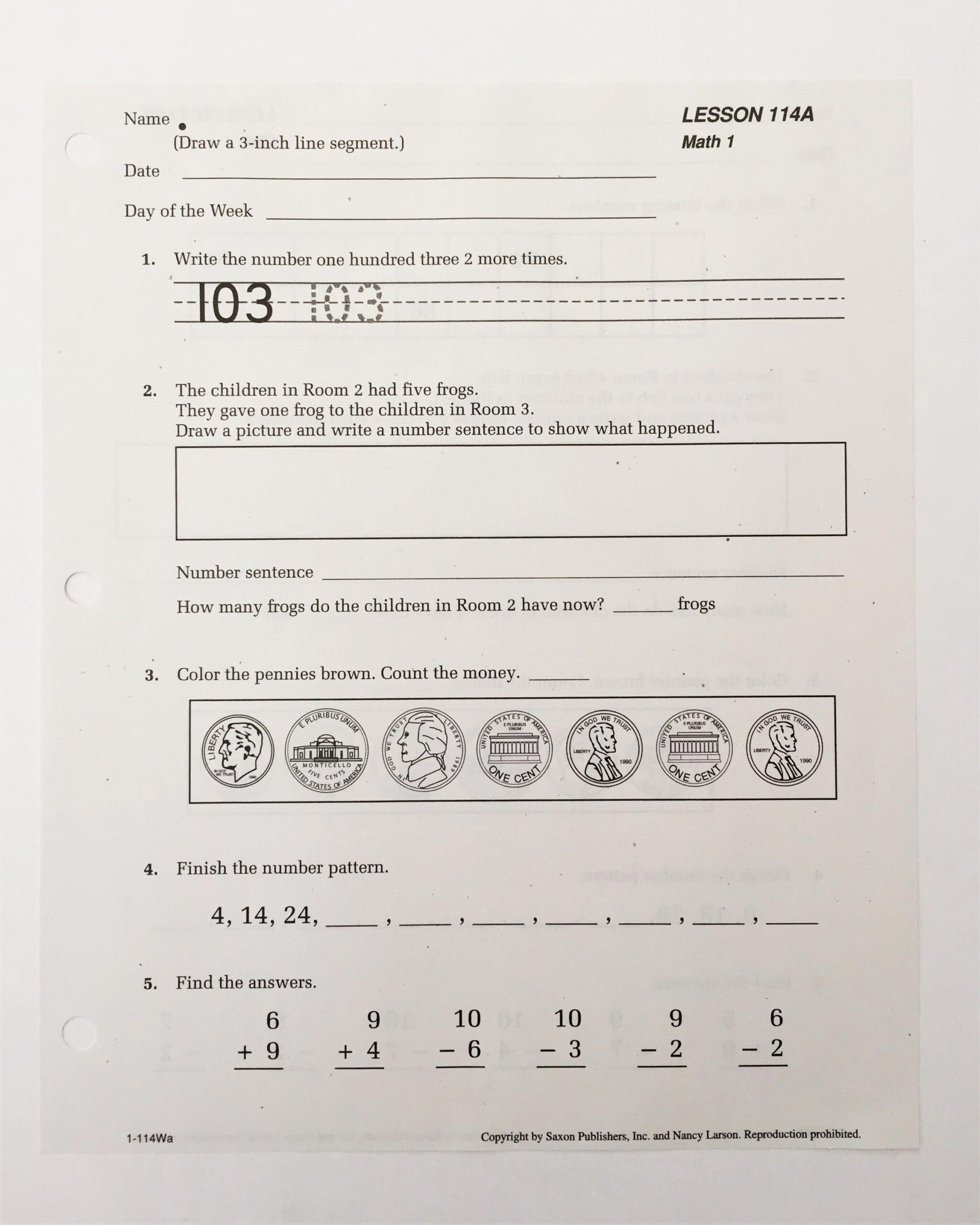 REVIEW Saxon Math Grade 1 Curriculum Wildly Anchored Faith REVIEW Saxon Math Grade 1 Curriculum Wildly Anchored Faith