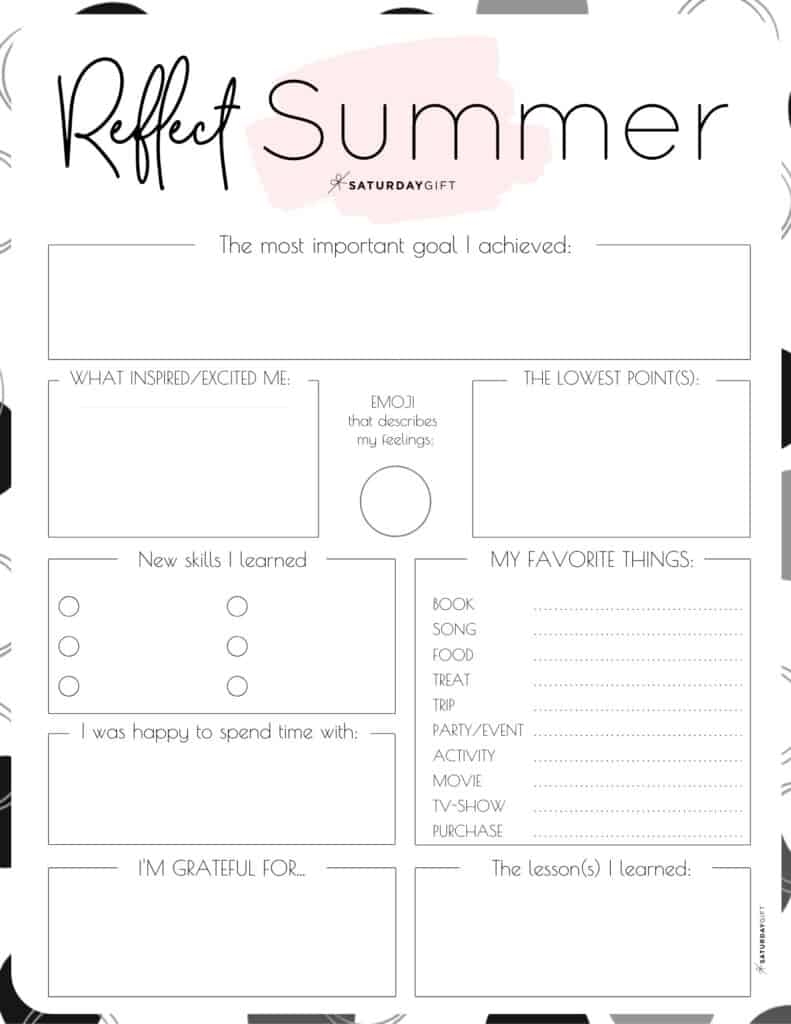 Summer Printable Worksheets