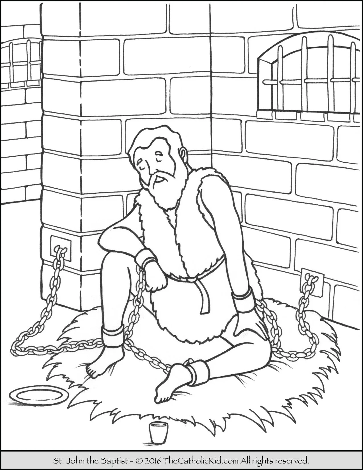 Free Printable John The Baptist Worksheets Free Printable John The Baptist Worksheets