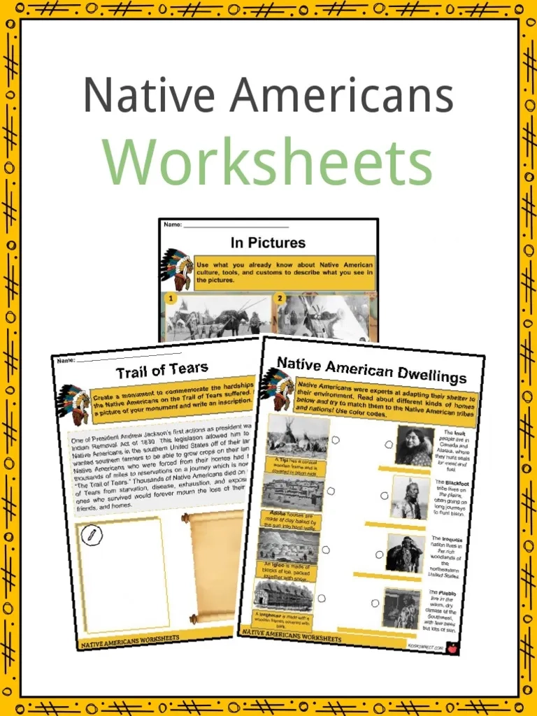 Sample Native Americans Worksheets PDF Indigenous Peoples Of Sample Native Americans Worksheets PDF Indigenous Peoples Of