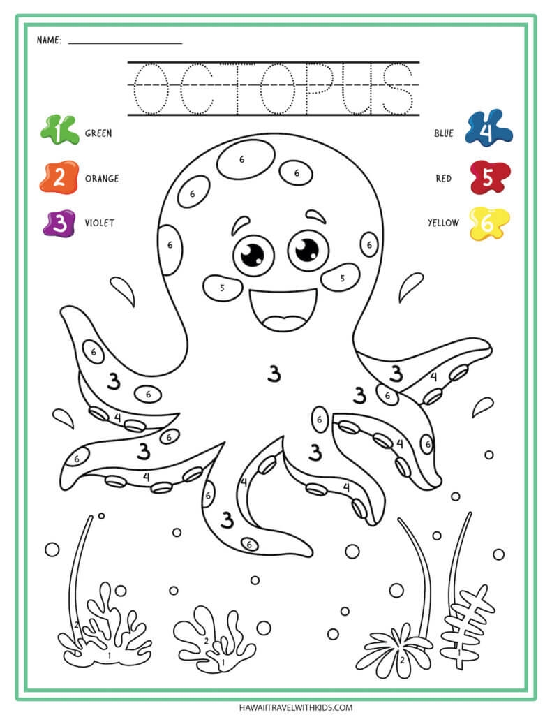 Free Printable Under The Sea Worksheets Free Printable Under The Sea Worksheets