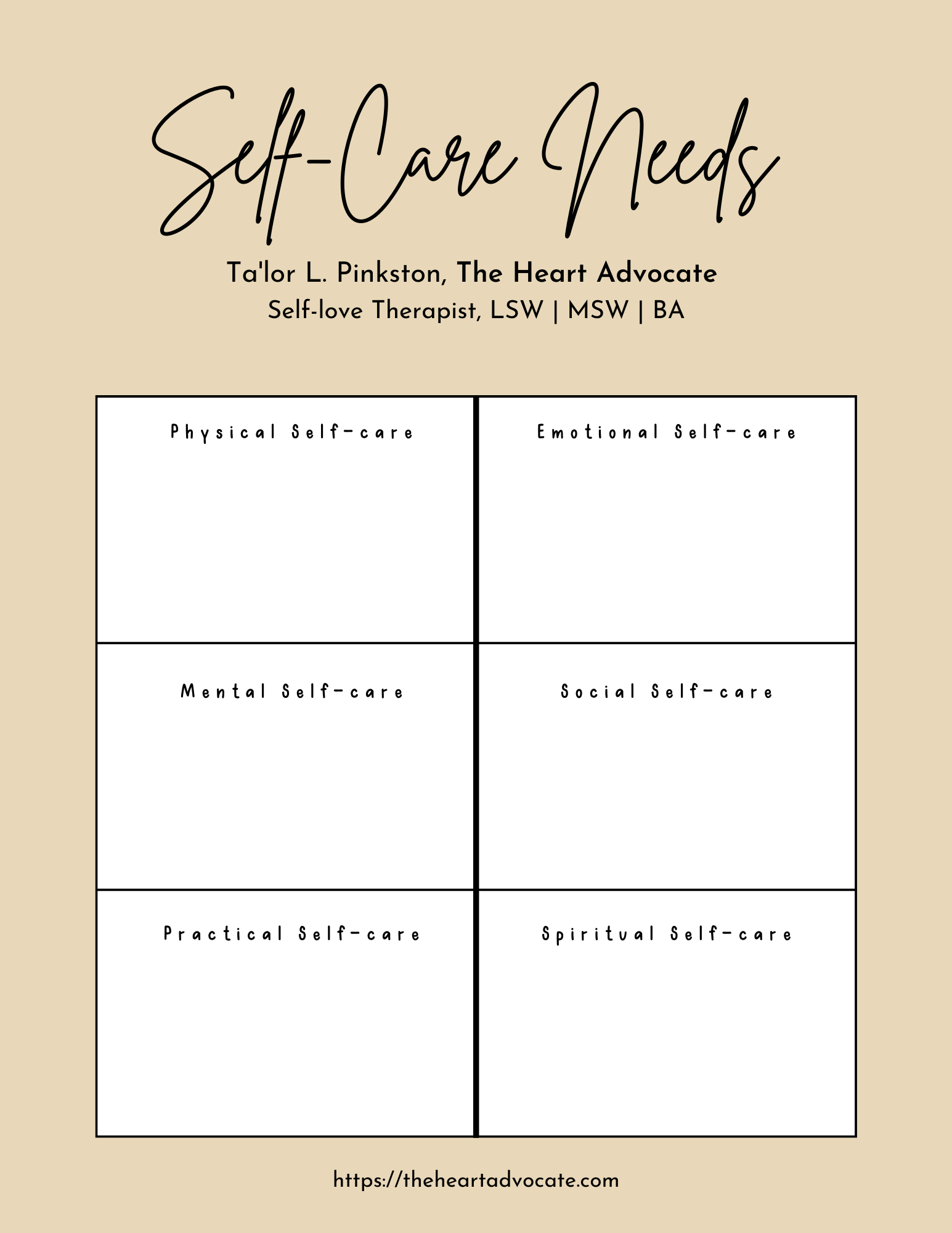 Printable Self Care Plan Worksheet Pdf Printable Self Care Plan Worksheet Pdf