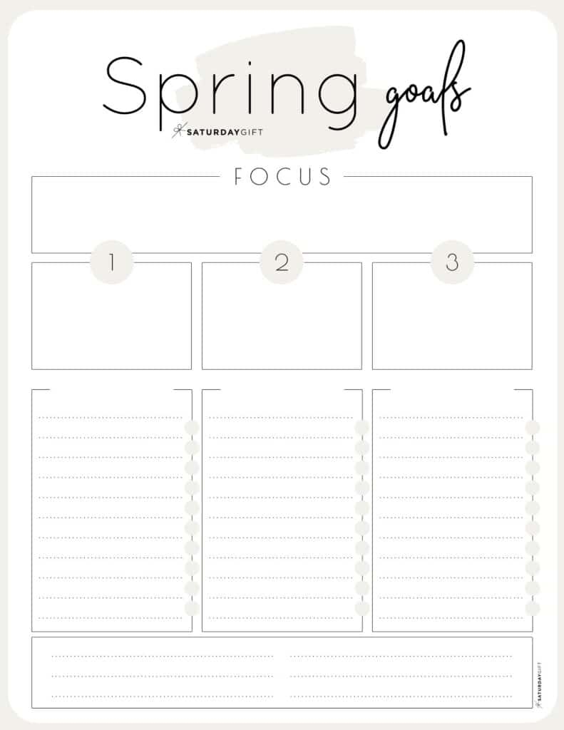 Goals Printable Worksheet Goals Printable Worksheet