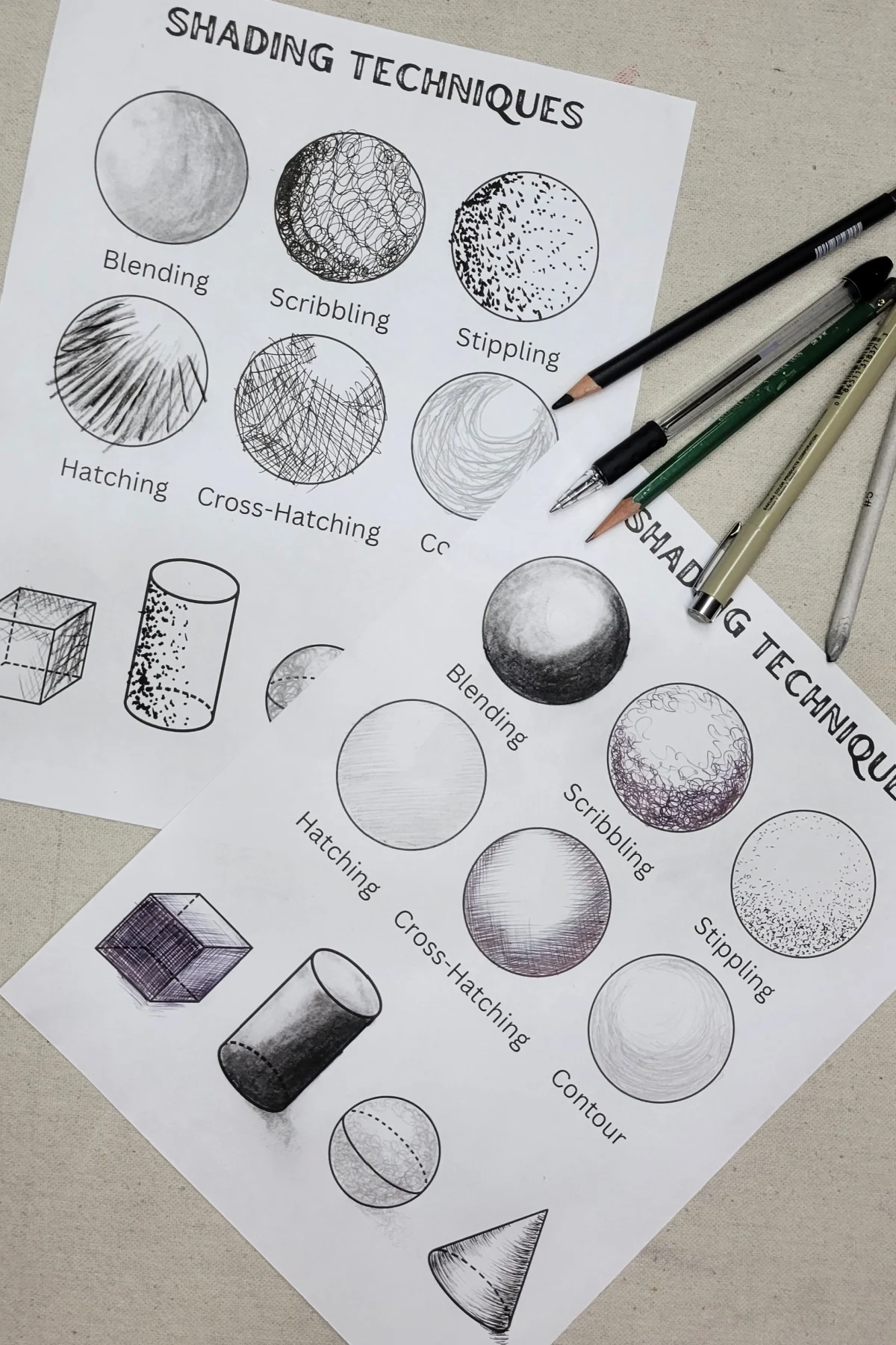 Shading Techniques Art Project For Older Kids Kids Activities Blog Shading Techniques Art Project For Older Kids Kids Activities Blog