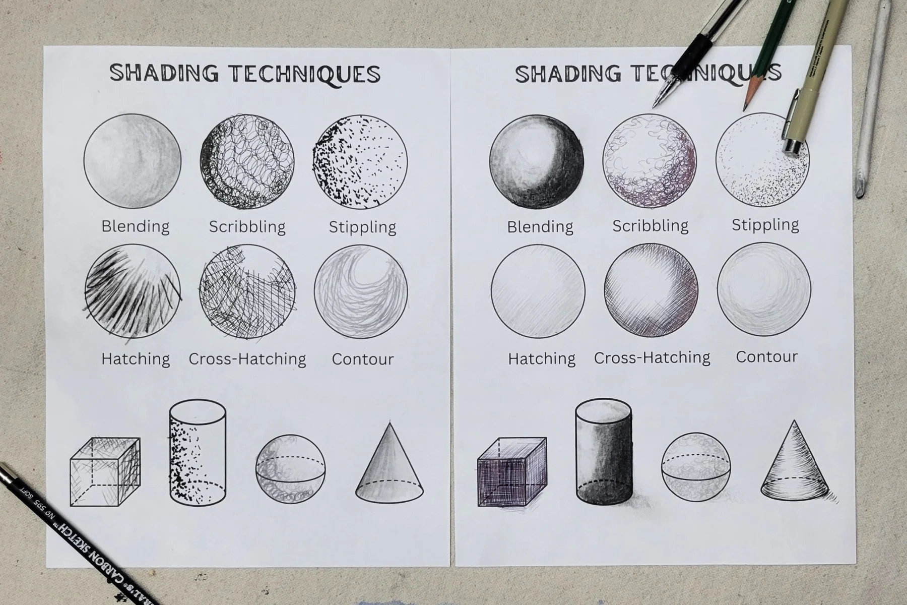 Shading Techniques Art Project For Older Kids Kids Activities Blog Shading Techniques Art Project For Older Kids Kids Activities Blog