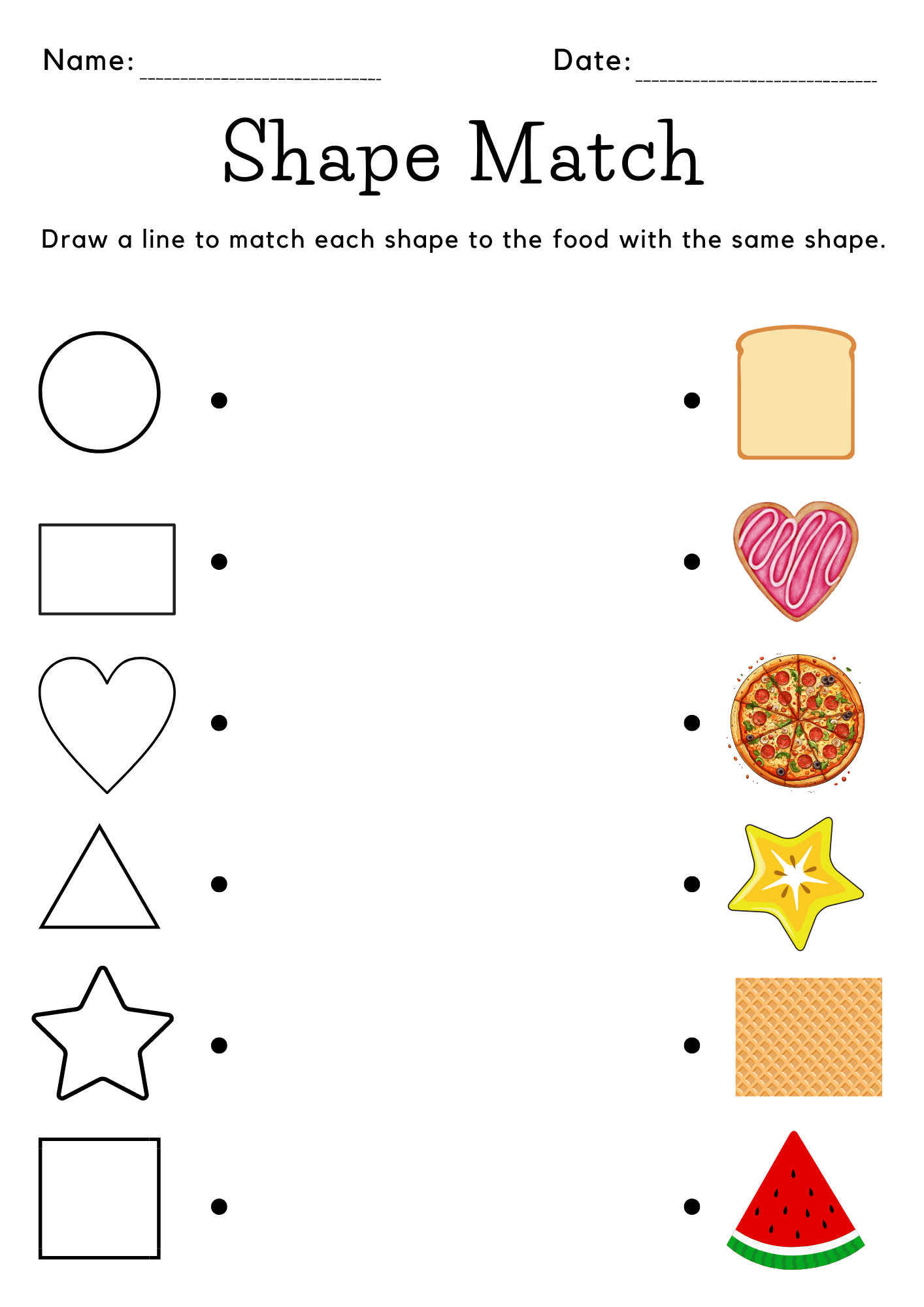 Shape Printable Worksheets Shape Printable Worksheets
