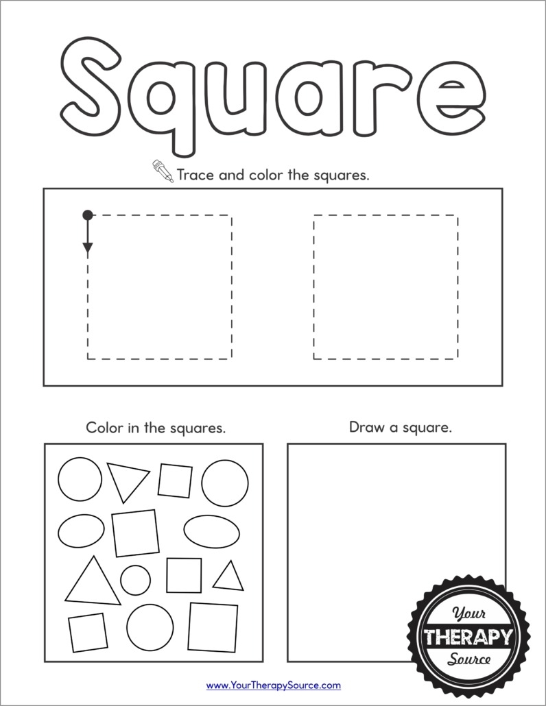 Shapes Printable Worksheets