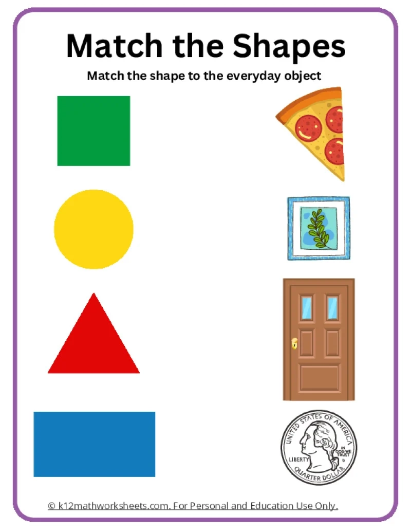 Free Printable Preschool Shapes Worksheets Free Printable Preschool Shapes Worksheets