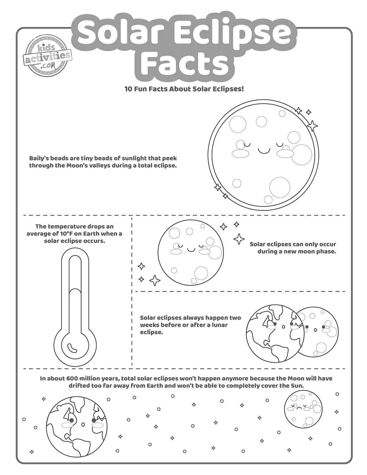 Solar Eclipse Facts Printables Tips To Watch The Next Solar Solar Eclipse Facts Printables Tips To Watch The Next Solar