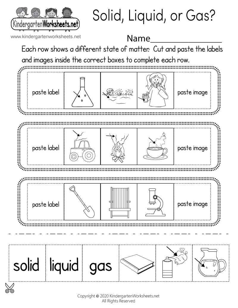 Science Worksheets Printable Science Worksheets Printable
