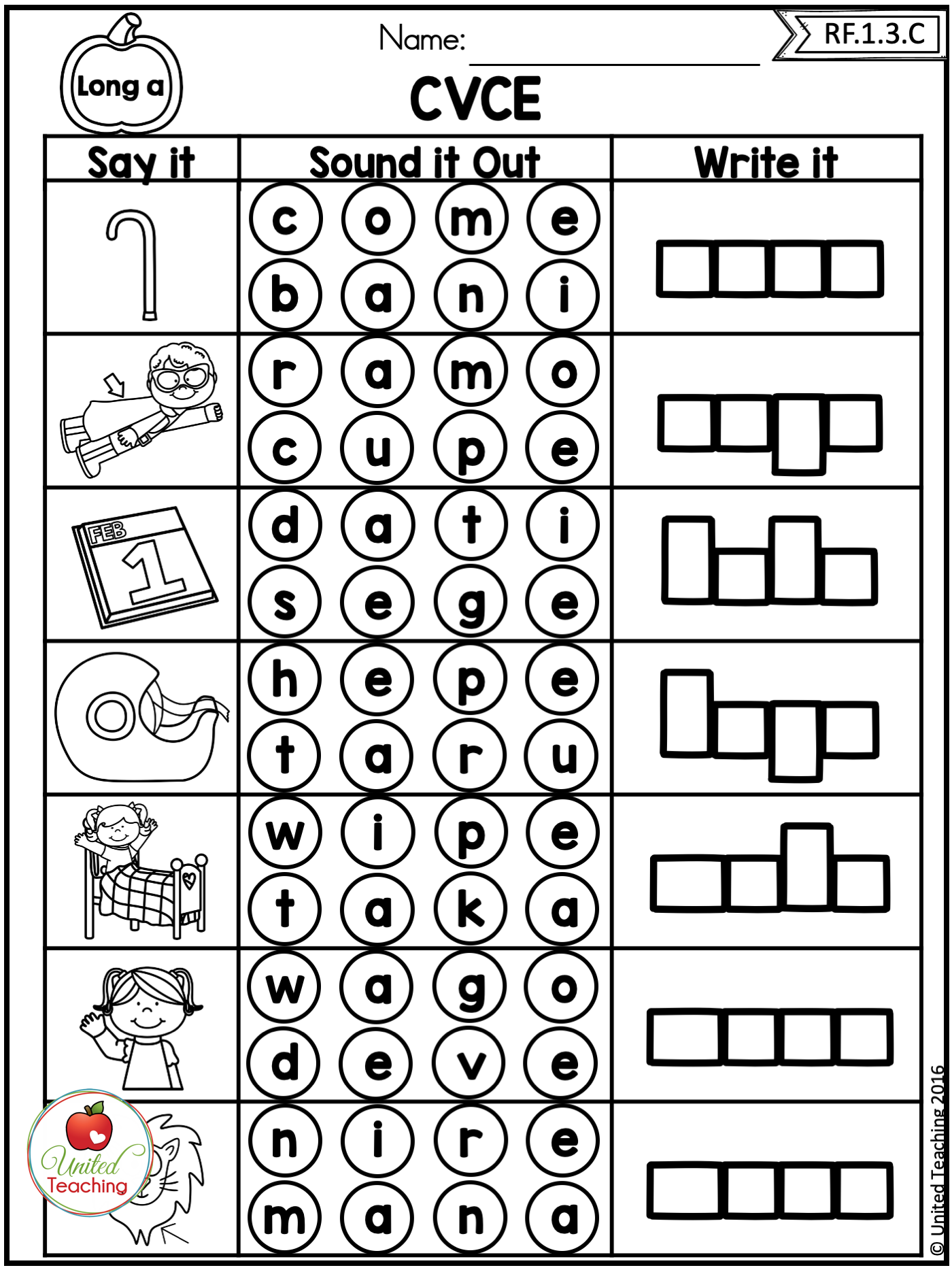 Sound It Out Worksheets Sound It Out Worksheets