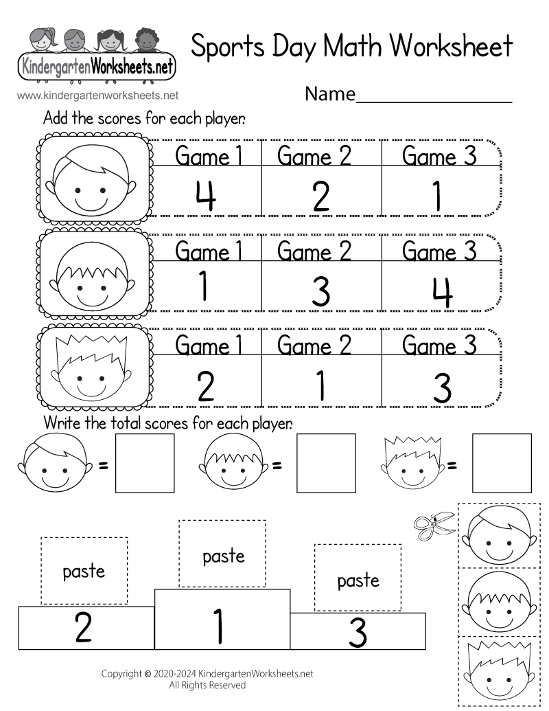 Math Printable Worksheets Kindergarten Math Printable Worksheets Kindergarten