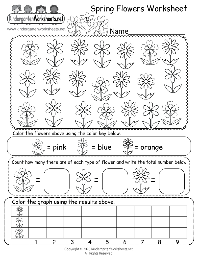 Spring Flowers Worksheet Free Printable Digital amp PDF Spring Flowers Worksheet Free Printable Digital amp PDF