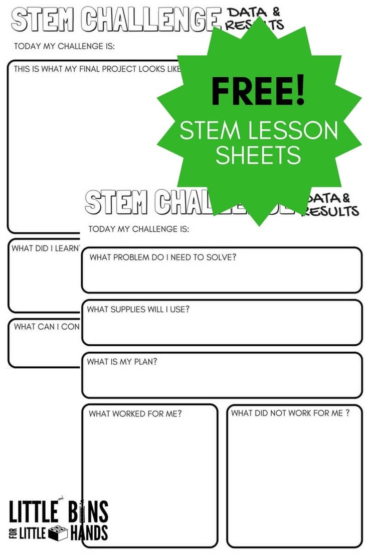 STEM Worksheets FREE Printables STEM Worksheets FREE Printables