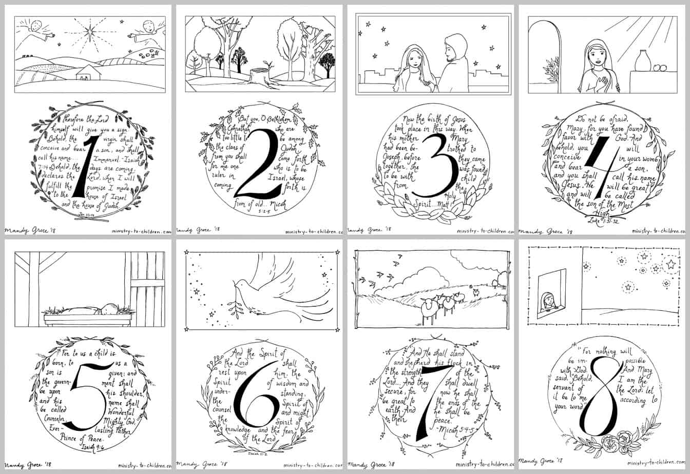Free Printable Advent Worksheets Free Printable Advent Worksheets