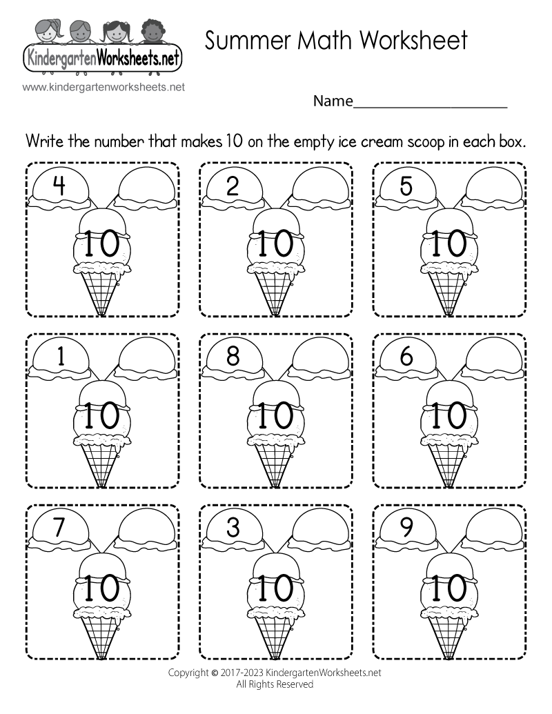 Summer Math Worksheet Free Printable Digital amp PDF Summer Math Worksheet Free Printable Digital amp PDF