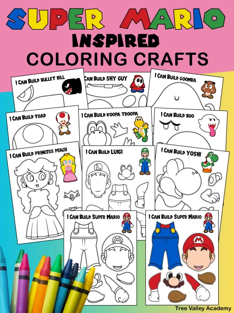 Free Printable Printable Super Mario Worksheets Free Printable Printable Super Mario Worksheets