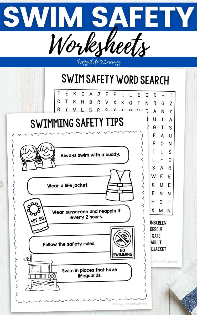 Swimming Safety Printable Activities Free Homeschool Deals Swimming Safety Printable Activities Free Homeschool Deals