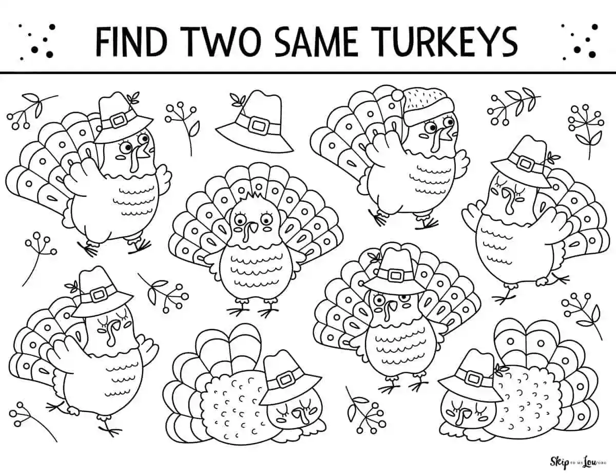 Printable Thanksgiving Worksheets Printable Thanksgiving Worksheets