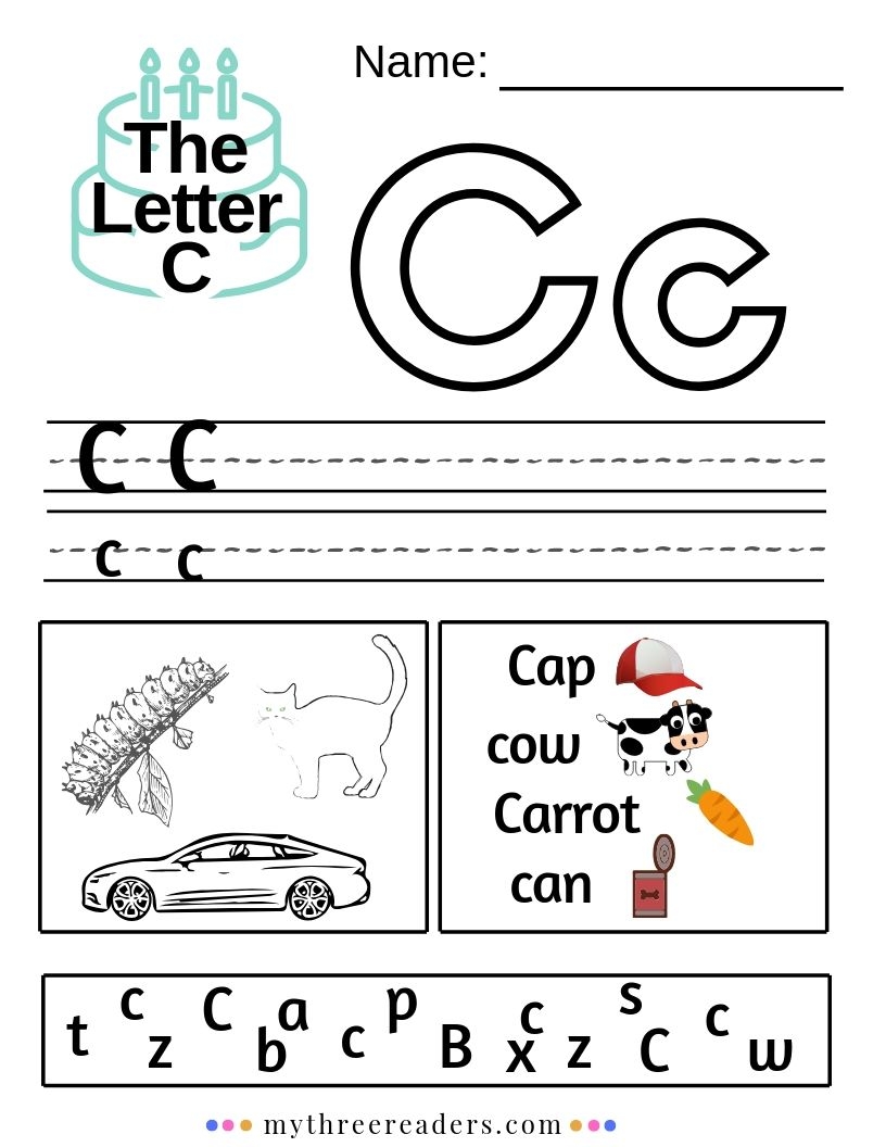 Letter C Printable Worksheets Letter C Printable Worksheets